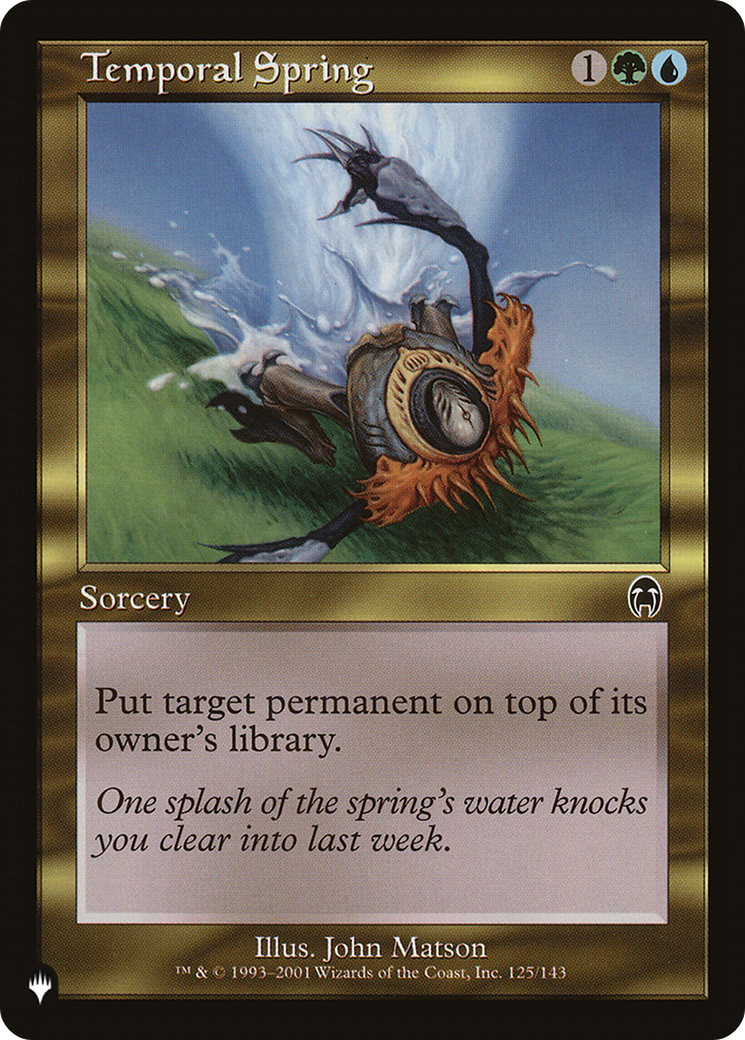 Temporal Spring [The List]-1