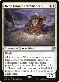 Deep Gnome Terramancer [Commander Legends: Battle for Baldur's Gate]-1