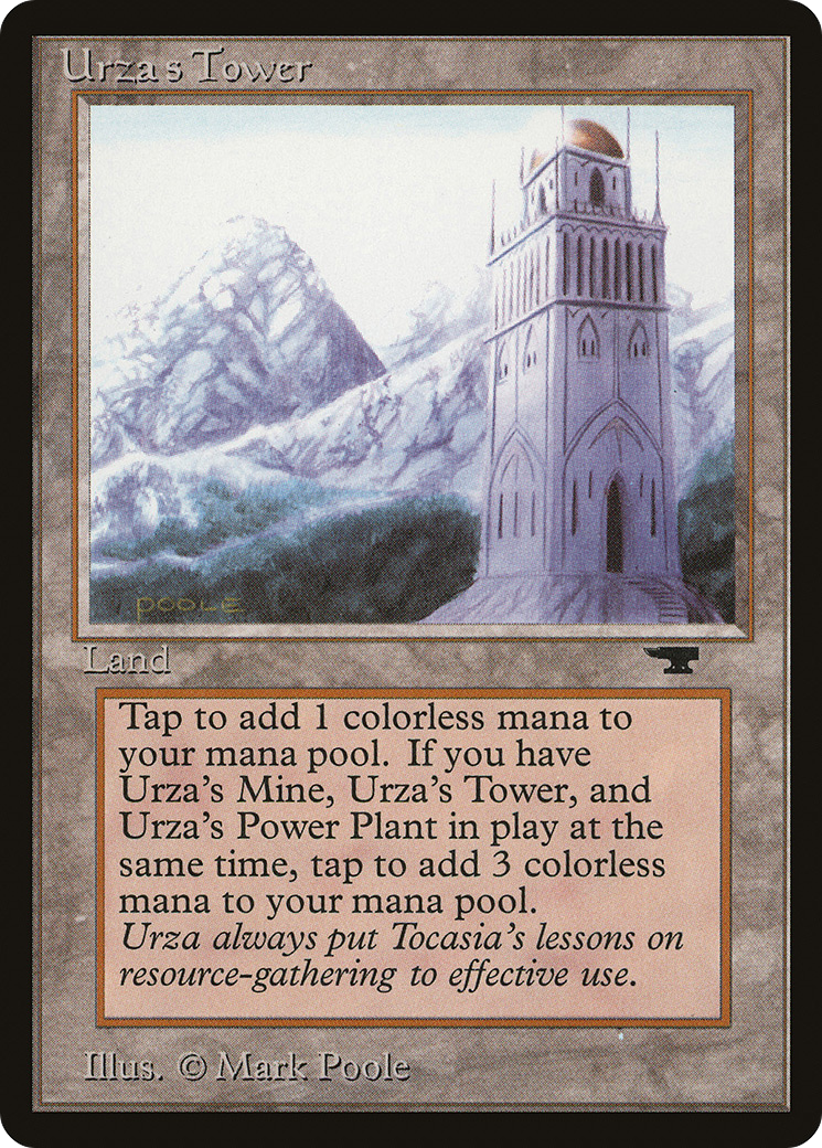 Urza's Tower (Mountains) (ATQ-) - Antiquities-1