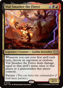 Vial Smasher the Fierce (DSC-239) - Duskmourn: House of Horror Commander-1