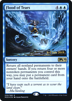 Flood of Tears [Core Set 2020 Prerelease Promos]-1