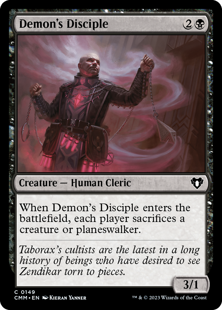 Demon's Disciple [Commander Masters]-1