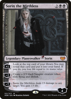 Sorin the Mirthless [Innistrad: Crimson Vow]-1
