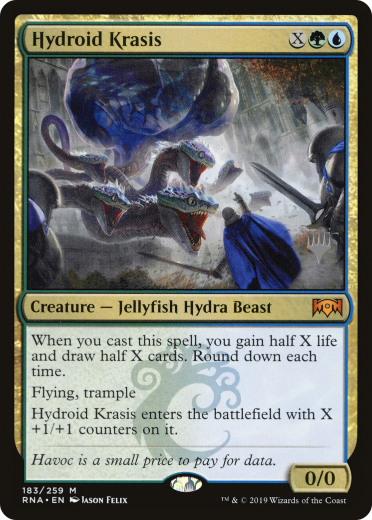 Hydroid Krasis (Promo Pack) [Ravnica Allegiance Promos]-1