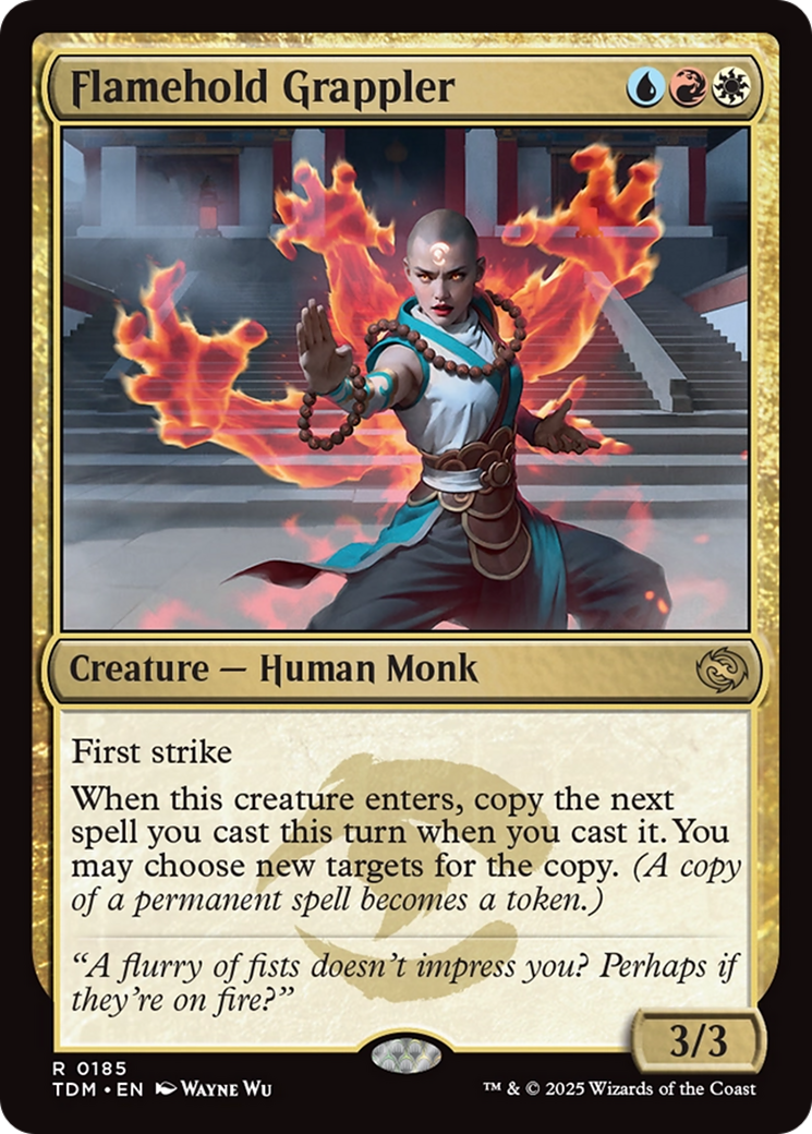 Flamehold Grappler [Tarkir: Dragonstorm]-1