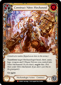 Construct Nitro Mechanoid // Nitro Mechanoid [DYN092] (Dynasty)  Cold Foil-1