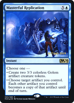Masterful Replication [Core Set 2020 Prerelease Promos]-1