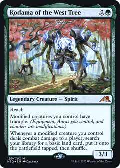 Kodama of the West Tree [Kamigawa: Neon Dynasty Prerelease Promos]-1