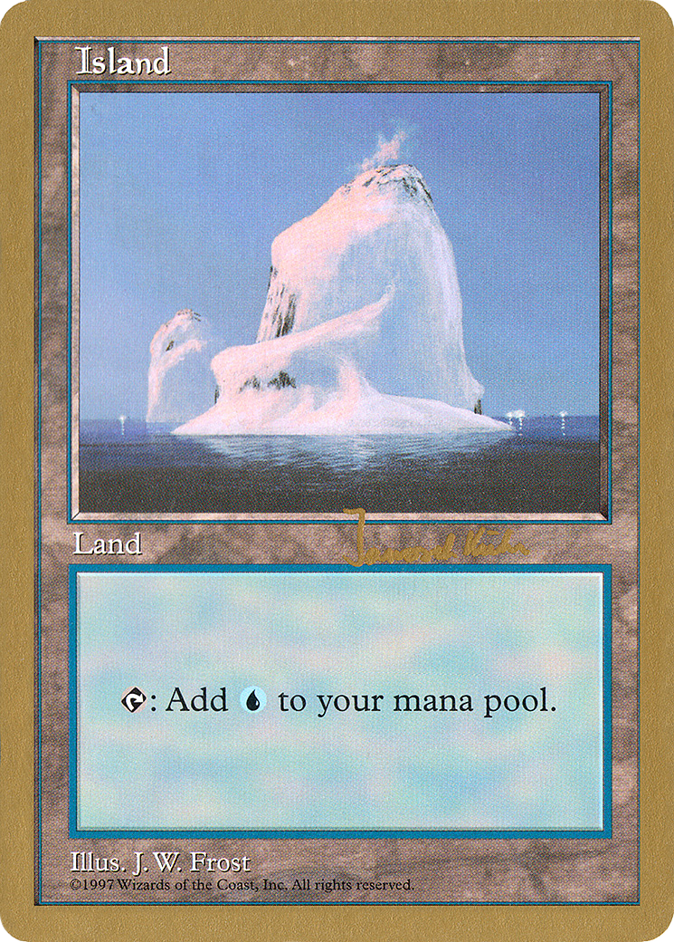 Island (428) - 1997 Janosch Kuhn (5ED) (WCD-) - World Championship Decks 1997-1