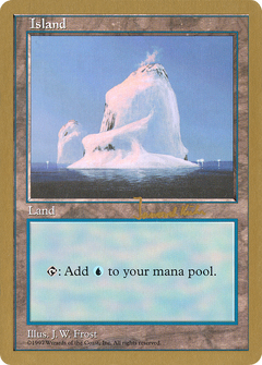 Island (428) - 1997 Janosch Kuhn (5ED) (WCD-) - World Championship Decks 1997-1
