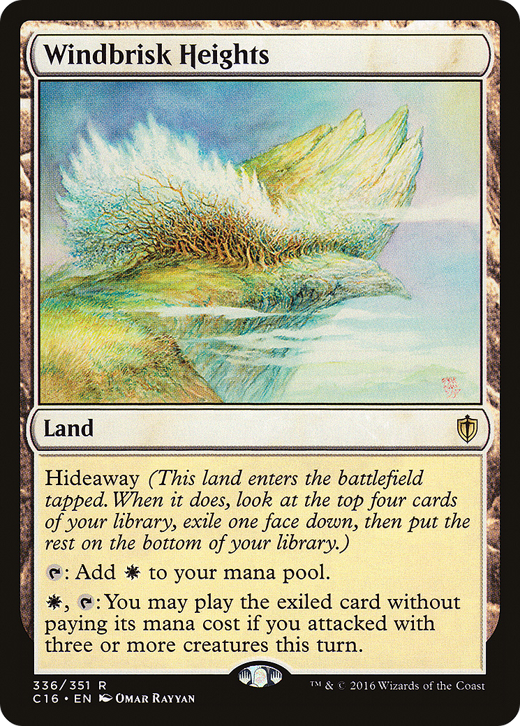 Windbrisk Heights (C16-336) - Commander 2016-1