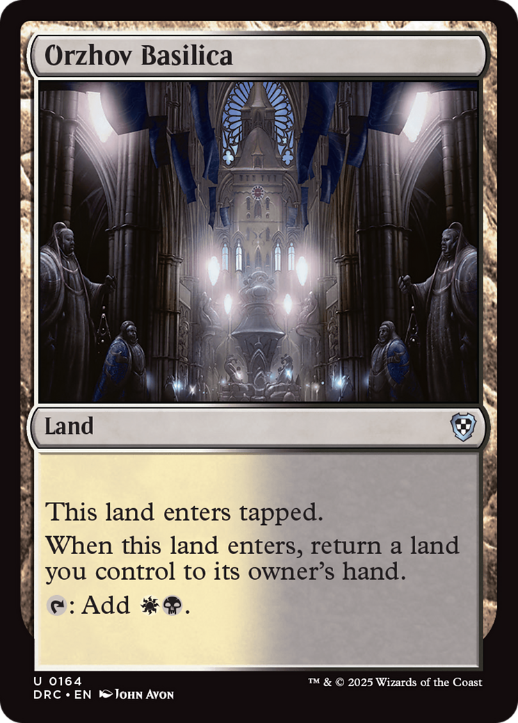 Orzhov Basilica [Aetherdrift Commander]-1