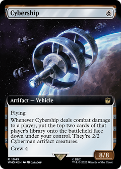 Cybership (Extended Art) (Surge Foil) [Doctor Who]-1