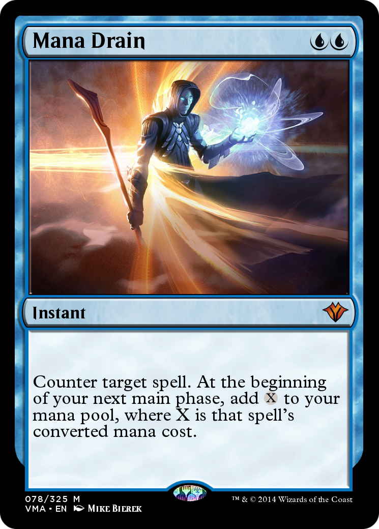 Mana Drain (VMA-078) - Vintage Masters-1