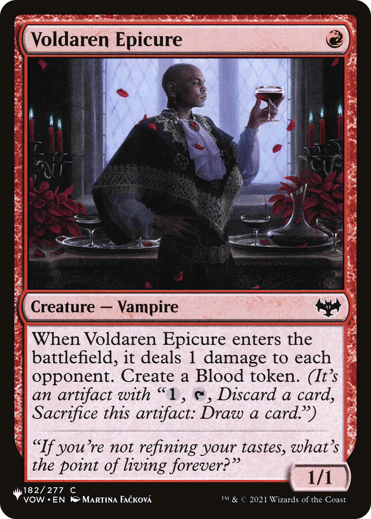 Voldaren Epicure (LIST-182/277) - The List-1