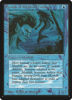 Merfolk of the Pearl Trident (LEB-) - Limited Edition Beta-1