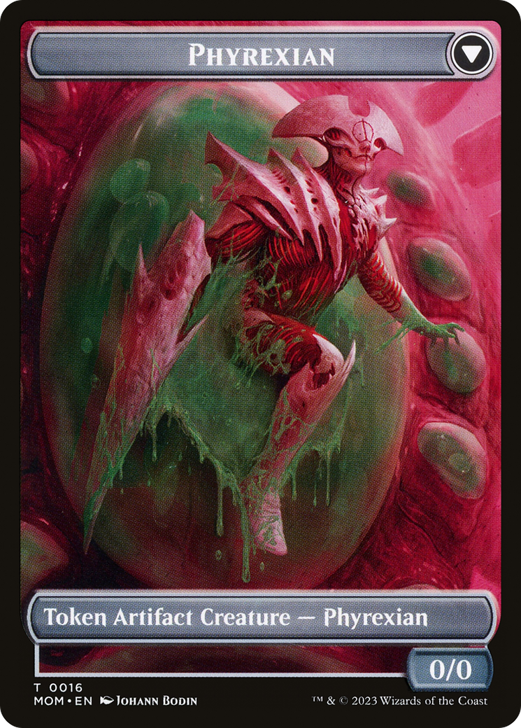 Incubator // Phyrexian (TMOM-016) - March of the Machine Tokens-2