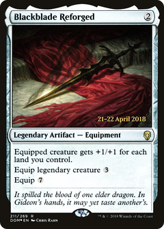 Blackblade Reforged [Dominaria Prerelease Promos]-1