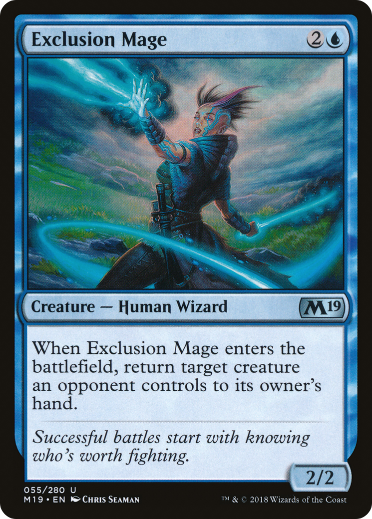 Exclusion Mage [Core Set 2019]-1