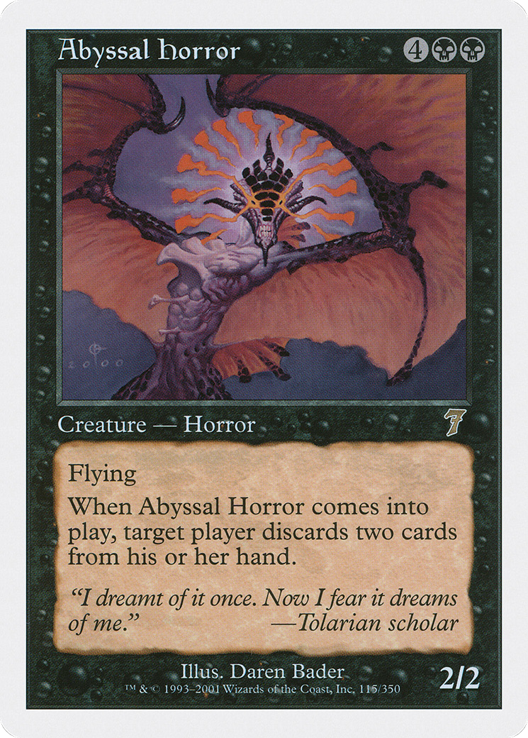 Abyssal Horror [Seventh Edition]-1