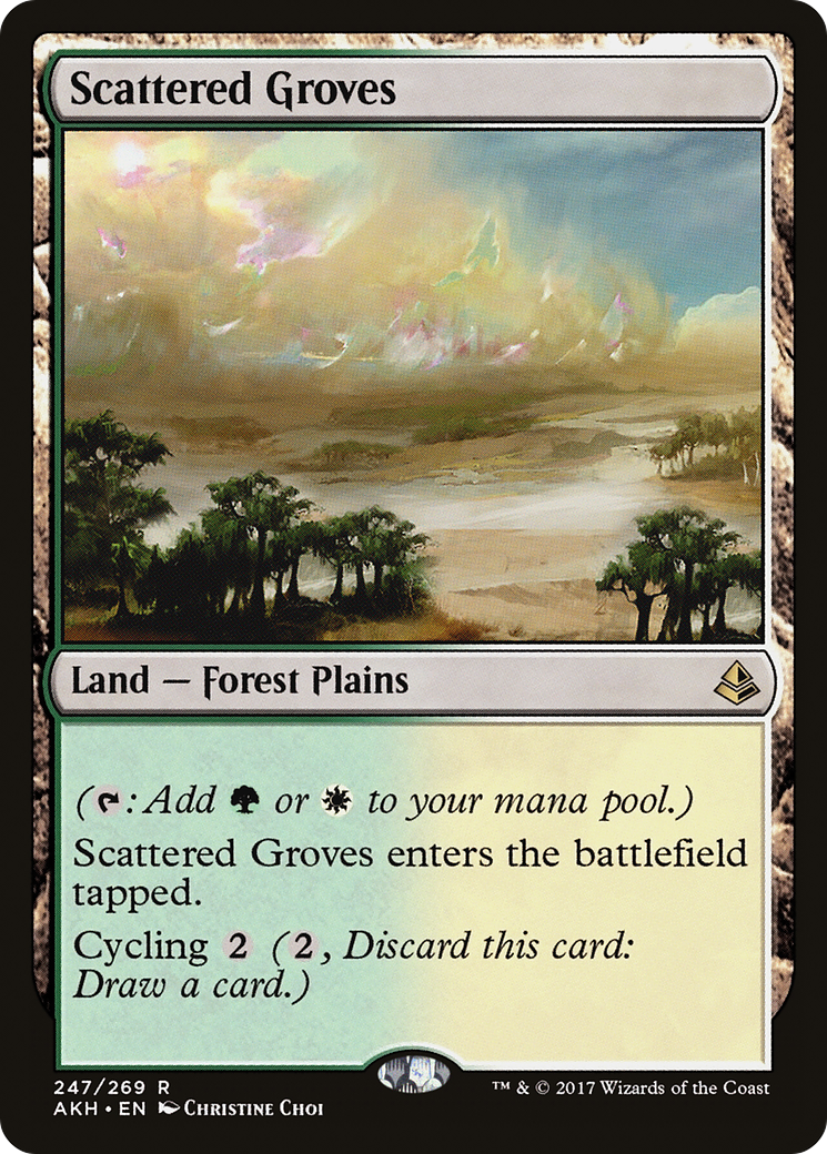 Scattered Groves [Amonkhet]-1
