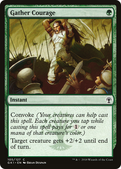 Gather Courage [Guilds of Ravnica Guild Kit]-1