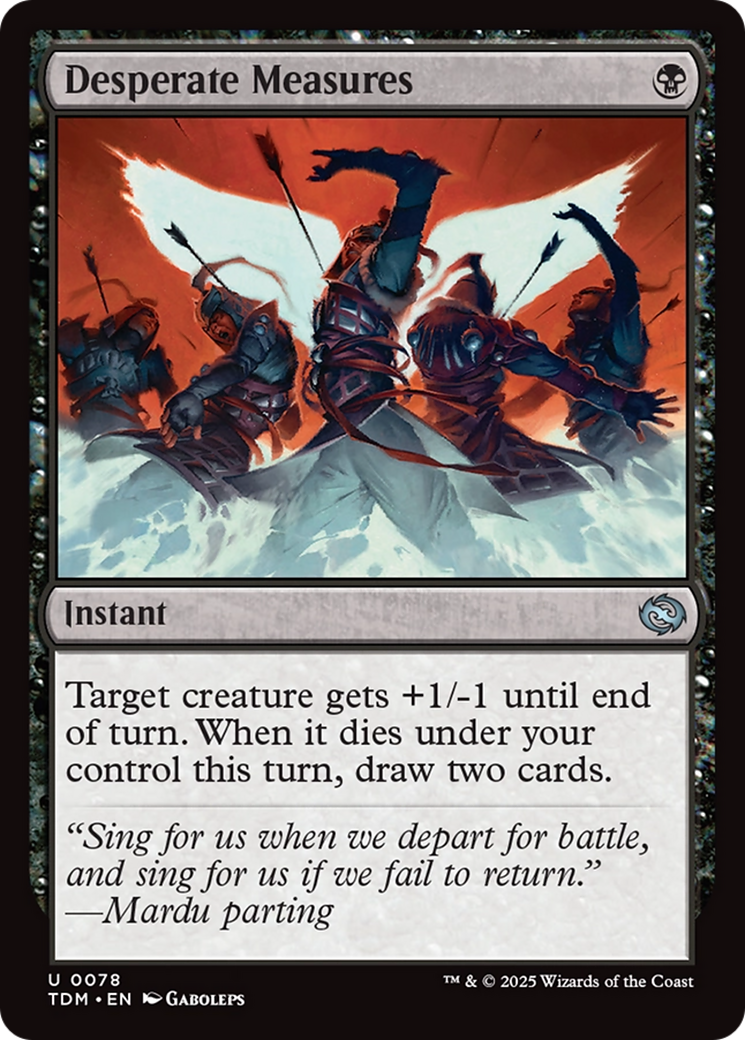 Desperate Measures [Tarkir: Dragonstorm]-1