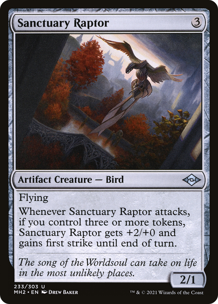 Sanctuary Raptor [Modern Horizons 2]-1