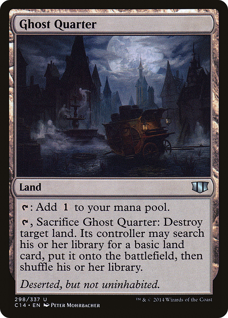 Ghost Quarter [Commander 2014]-1