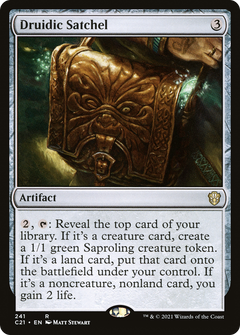 Druidic Satchel [Commander 2021]-1