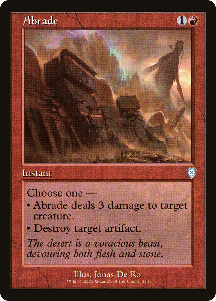 Abrade (Retro) [The Brothers' War Commander]-1