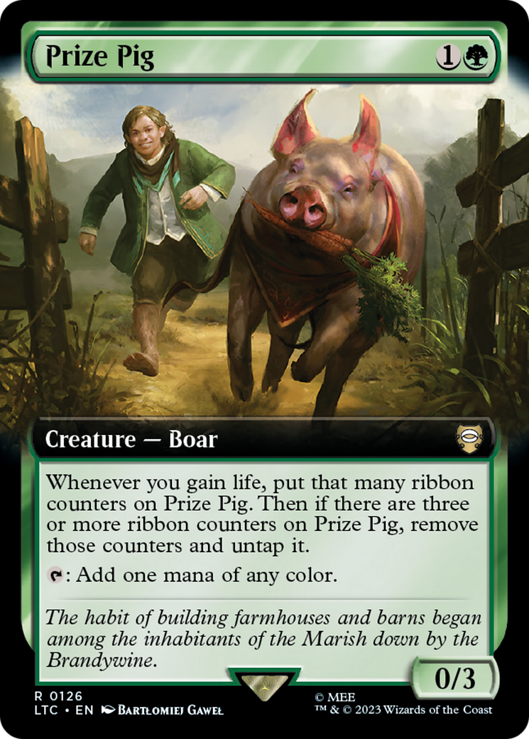 Prize Pig (Extended Art) [The Lord of the Rings: Tales of Middle-Earth Commander]-1