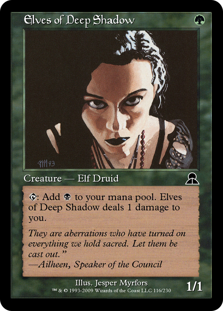 Elves of Deep Shadow (ME3-116) - Masters Edition III-1