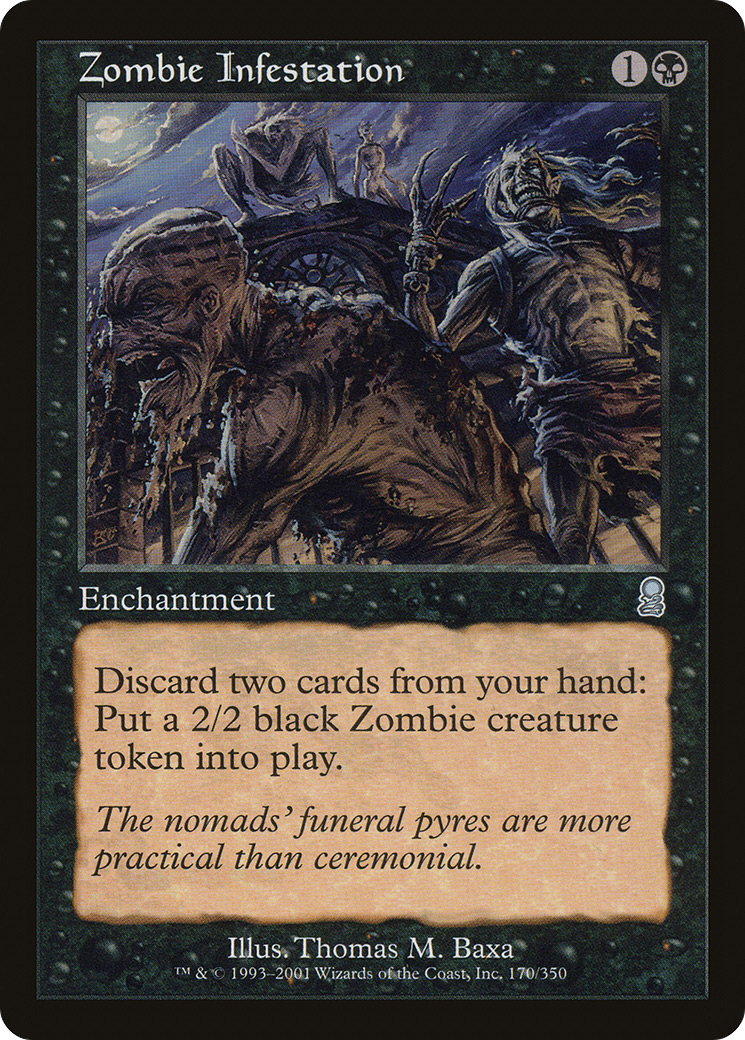 Zombie Infestation (ODY-170) - Odyssey Foil-1