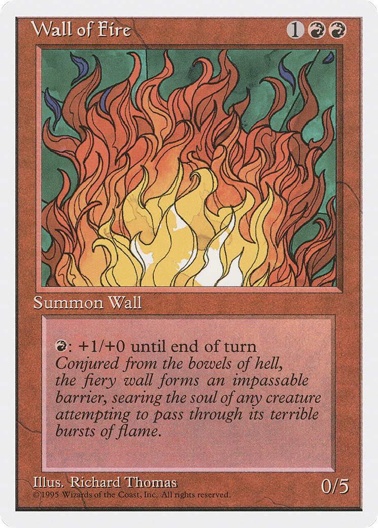 Wall of Fire (4ED-) - Fourth Edition-1