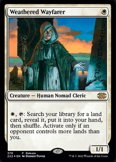 Weathered Wayfarer (Preview Promo) [Double Masters 2022]-1