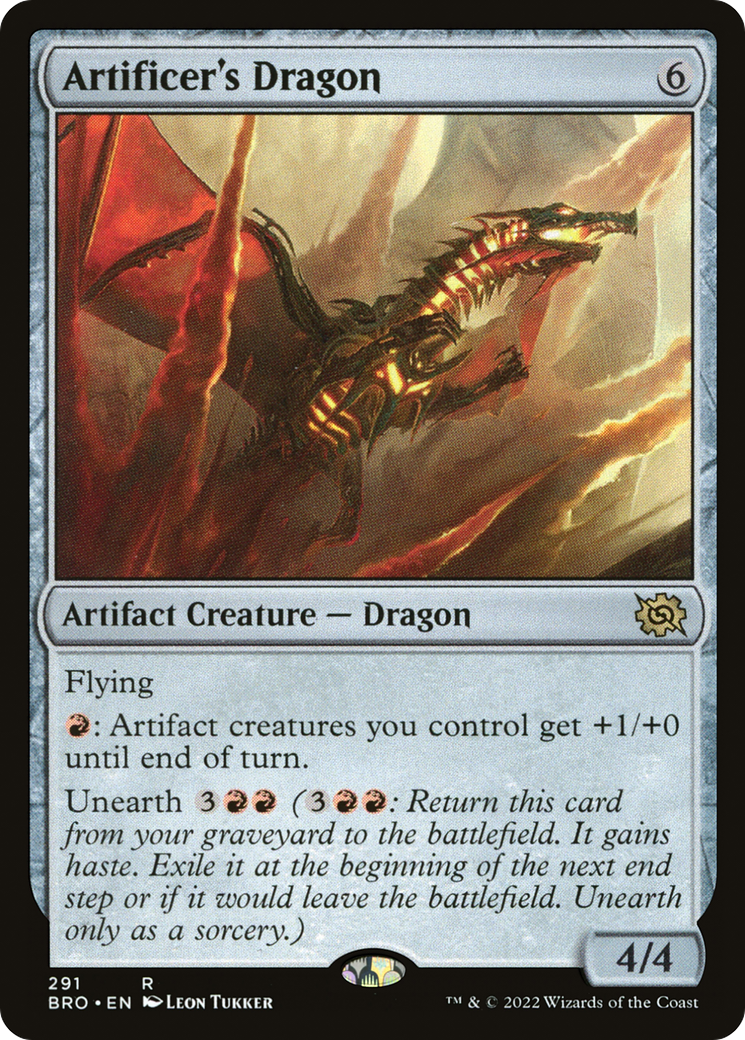 Artificer's Dragon [The Brothers' War]-1