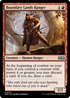 Boundary Lands Ranger [Wilds of Eldraine]-1