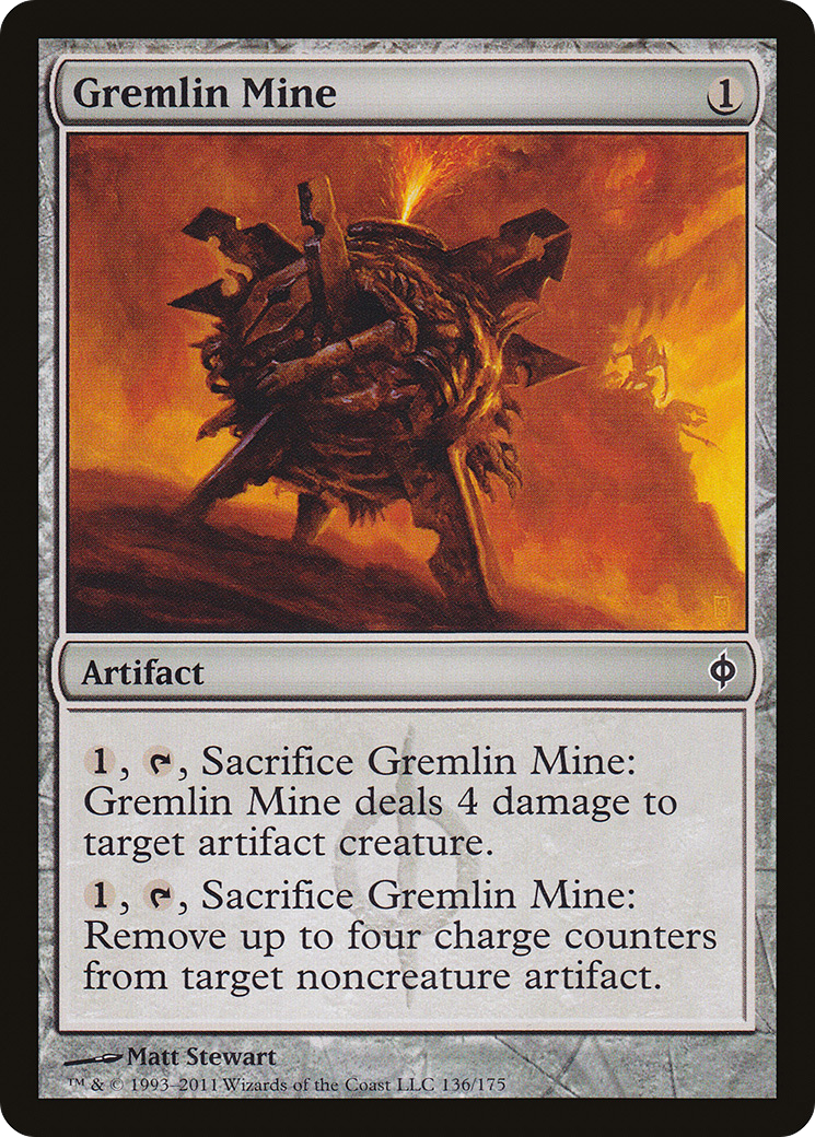 Gremlin Mine [New Phyrexia]-1