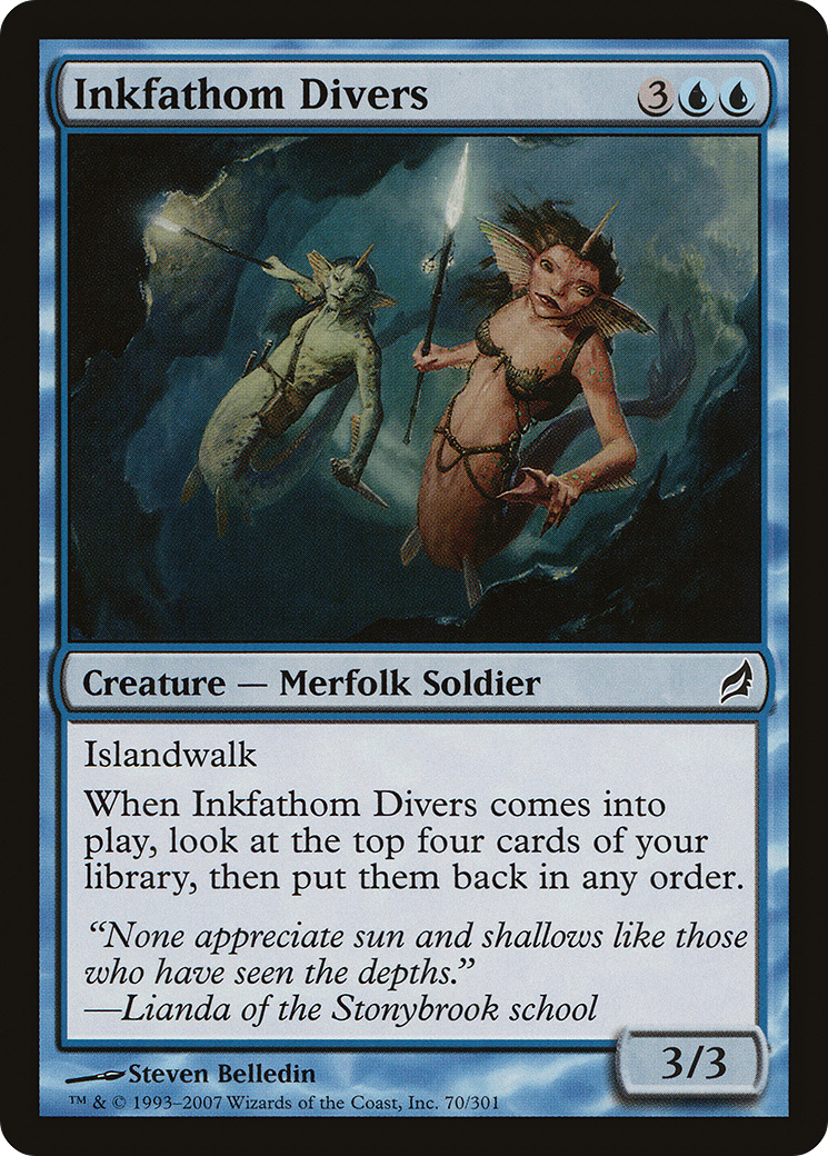 Inkfathom Divers [Lorwyn]-1