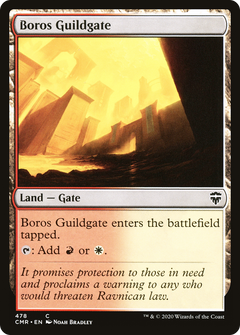 Boros Guildgate [Commander Legends]-1