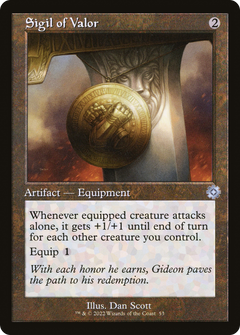 Sigil of Valor (Retro) [The Brothers' War Retro Artifacts]-1