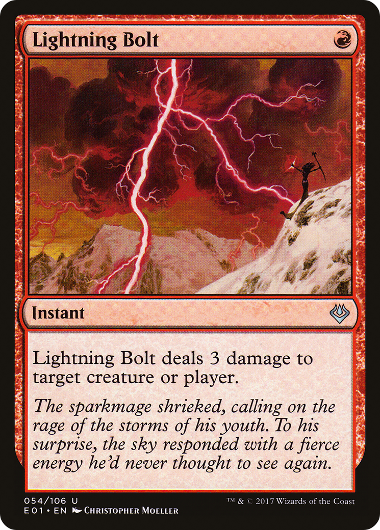 Lightning Bolt [Archenemy: Nicol Bolas]-1
