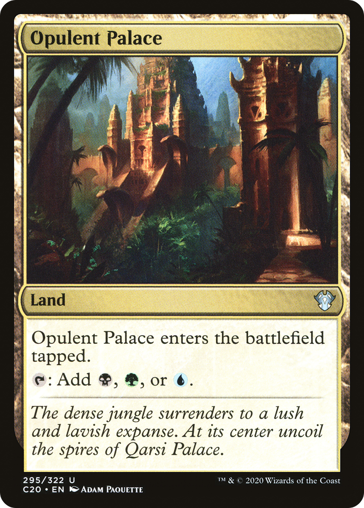 Opulent Palace [Commander 2020]-1