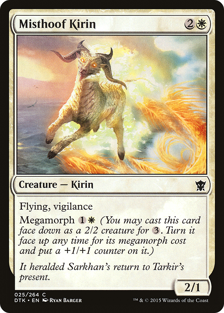 Misthoof Kirin [Dragons of Tarkir]-1
