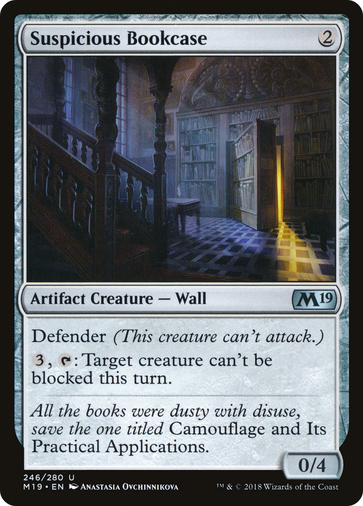 Suspicious Bookcase [Core Set 2019]-1