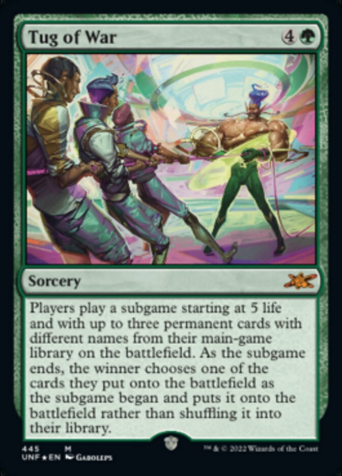 Tug of War (Galaxy Foil) [Unfinity]-1