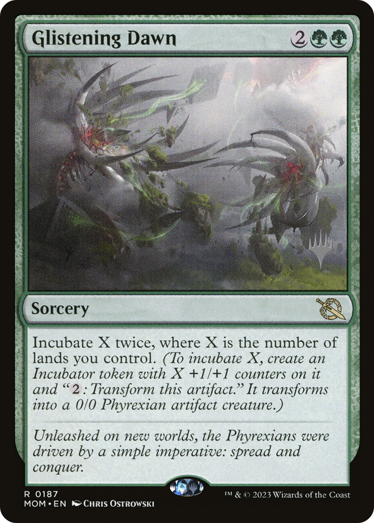 Glistening Dawn (Promo Pack) [March of the Machine Promos]-1