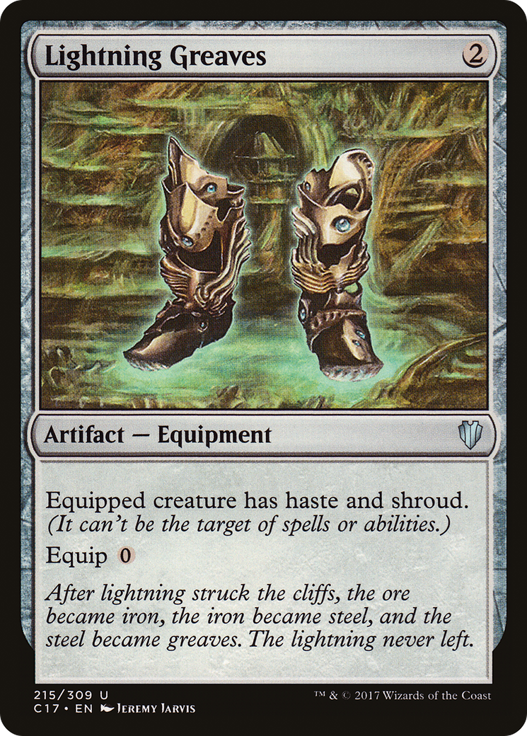 Lightning Greaves [Commander 2017]-1