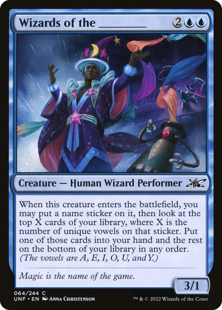 Wizards of the _______ (UNF-064) - Unfinity-1